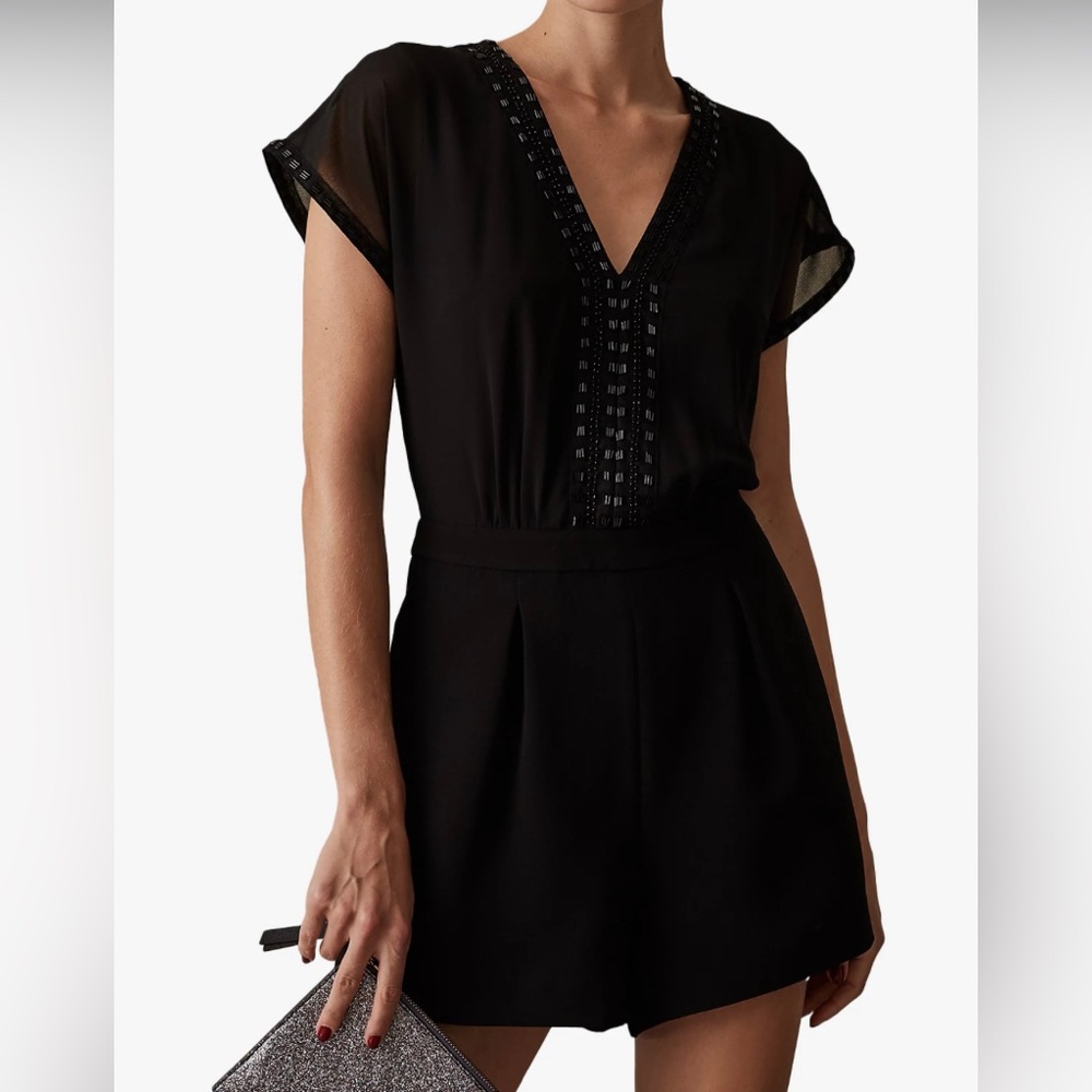 arlo bead lx playsuit reiss